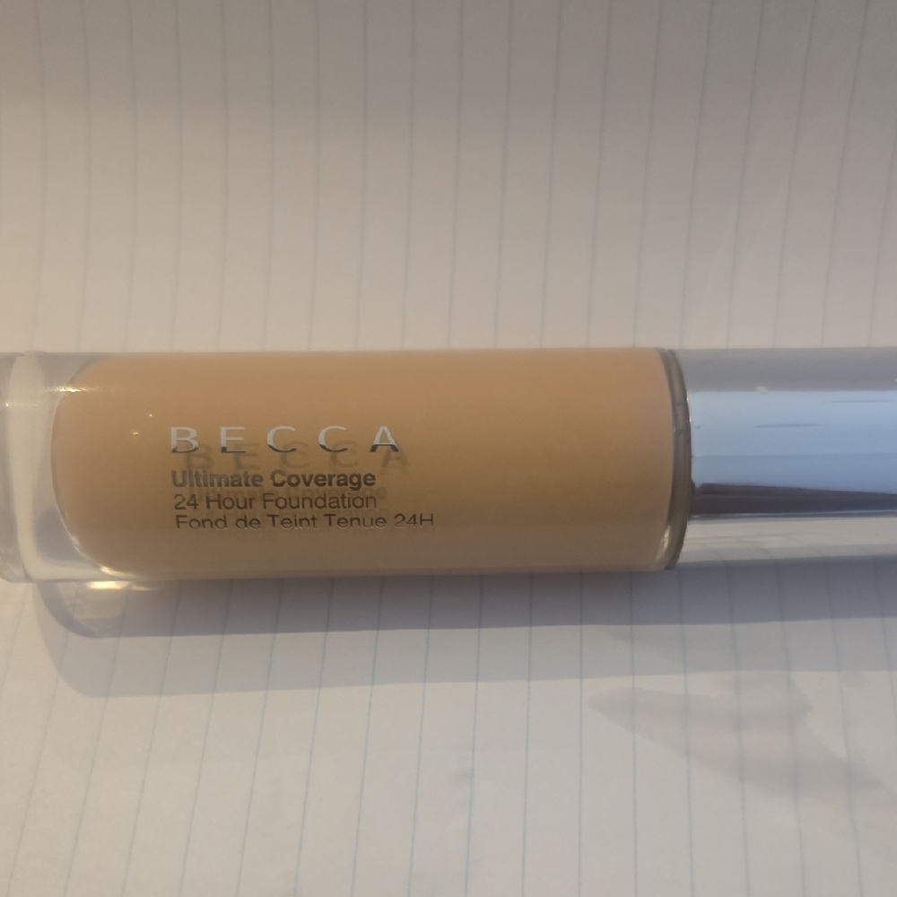BECCA Ultimate 24 Hr Cream Foundation Smooth Even Coverage (CAMEL) *NEW-No Box*